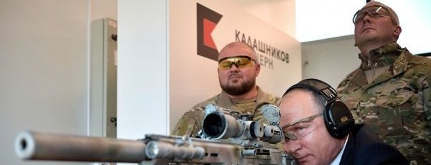 Putin 600 Metreden Tüm Hedefleri Vurdu