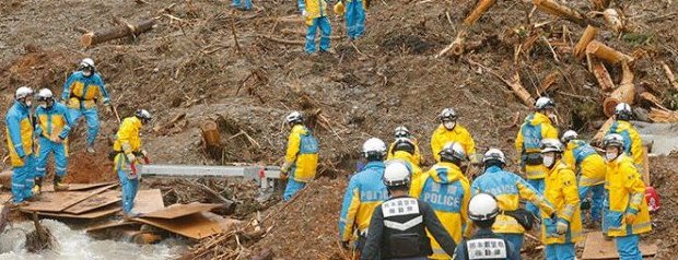 Japonya`da Sel ve Heyelandan 63 Kişi Öldü