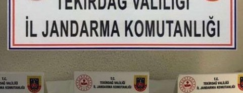 Tekirdağ Jandarmasından Silah ve Uyuşturucu Mesaisi