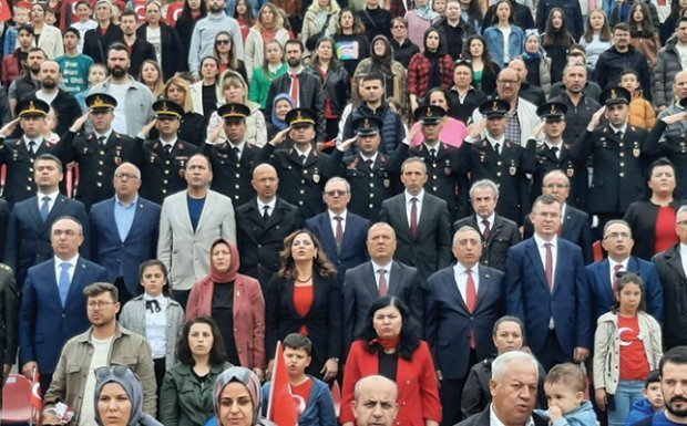 23 Nisan Tekirdağ`da Coşkuyla Kutlandı.