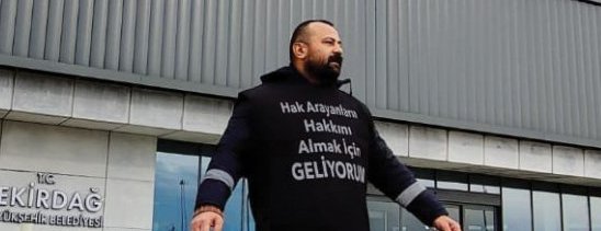 Adalet İçin Tekirdağ`dan Ankara`ya Gidiyor