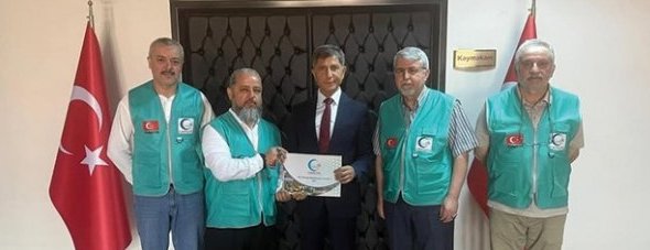 Cansuyundan Kaymakama ziyaret