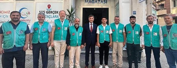 Çorlu Kaymakamı Niyazi Erten, Cansuyu İyilik Mağazası’nı Ziyaret ...