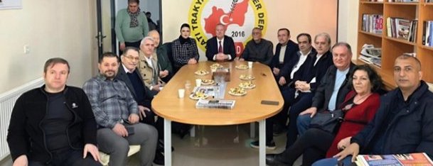 Batı Trakya Gazeteciler Derneği’nde Necmi Işıksal Güven Tazeledi