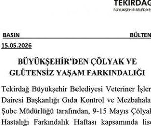 Tekirdağ Büyükşehir Belediyesine Tepki, ...