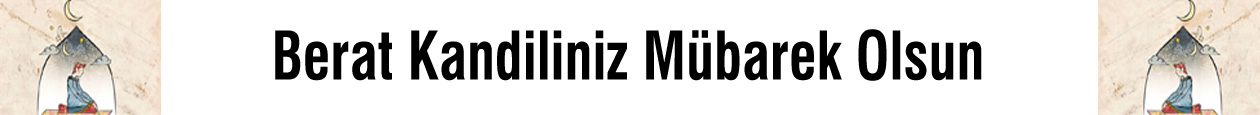 BERAT KANDİLİ